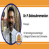 Sri Ramalinga Sowdambigai College of Science and Commerce, Principal: Dr. P. Balasubramanian Interview